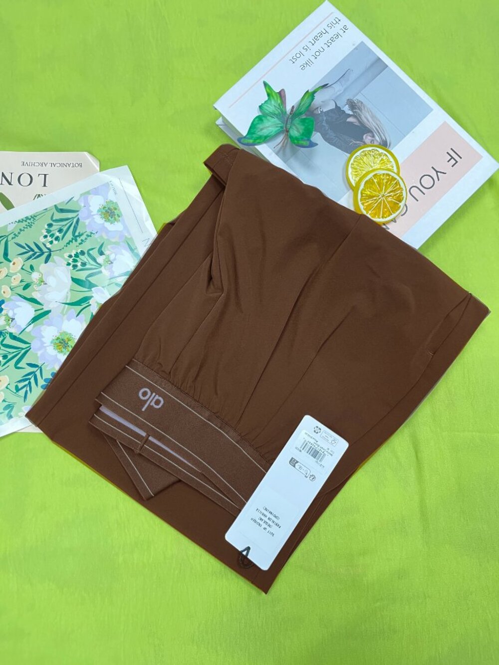 🛎ALO Yoga Suit Up Trouser Coffee Brown (Regular) 30-inch Inner Seam - Picture 3 of 8